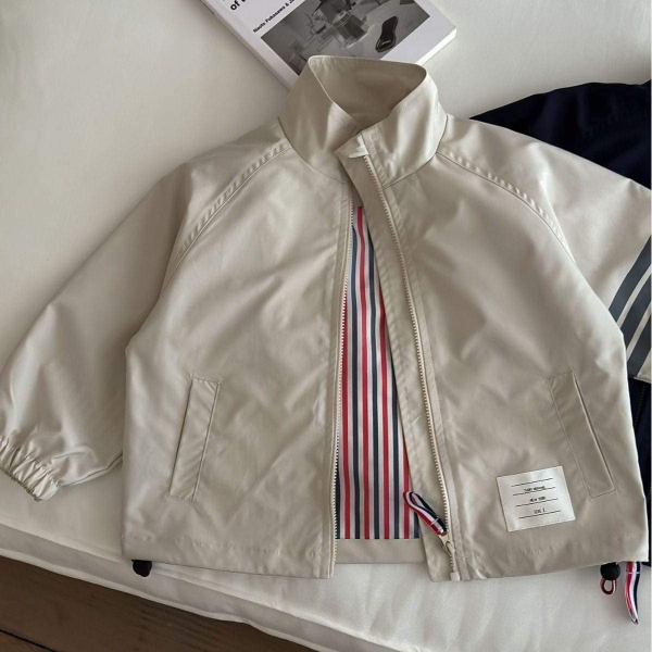 Áo khoác kaki 2 lớp 4 màu đen ghi, nâu, xanh navy, kem bo chun tay