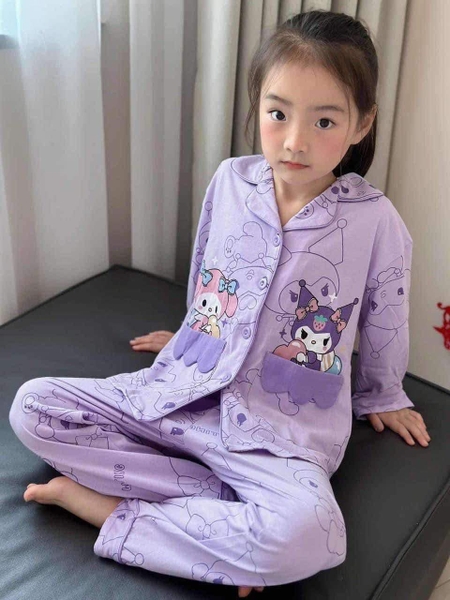 Bộ pyjamas 16 mẫu cho mẹ và bé