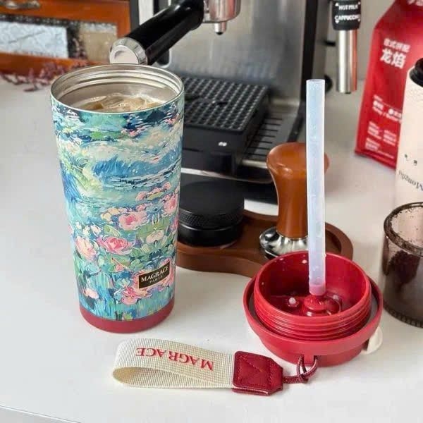 Ly nước giữ nhiệt hãng Magrace 500ml 3 mẫu