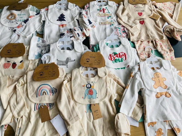 Set đồ sơ sinh 6 chi tiết hãng Jem Look Australia nhiều mẫu