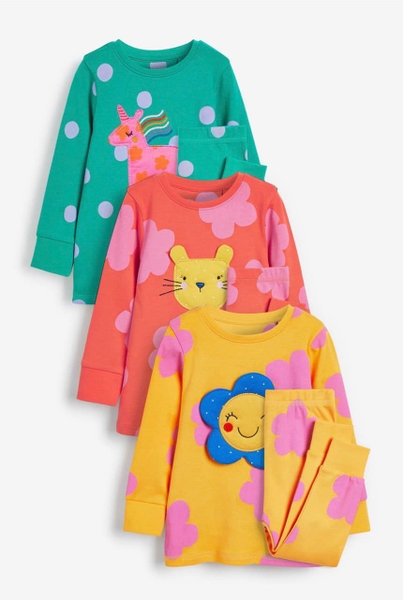 Bộ cotton dài tay hãng Next nhiều mẫu BT BG thu đông 2024