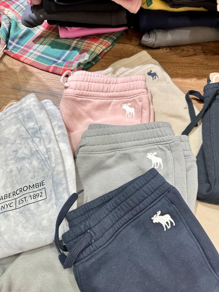Quần nỉ bông dư xịn size đại hãng Abercrombie BTBG