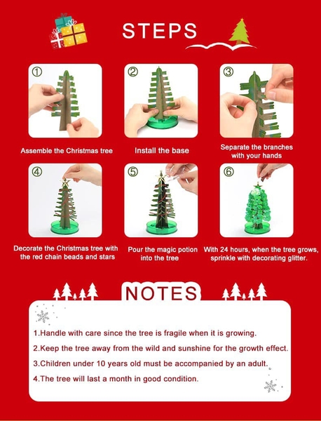 Cây thông nở hoa Mideer Magic Christmas Tree 10+
