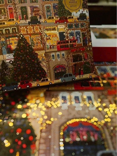 Ghép hình Mideer Puzzle Giáng Sinh Winter Lights 500pcs
