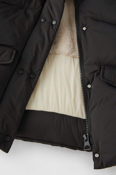 Áo parka phao lót lông Zara có mũ 5 màu cho bé