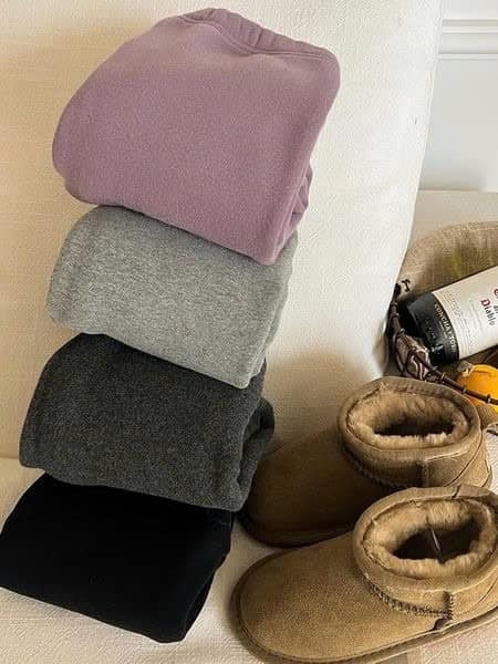 Quần legging lót nỉ AMBB 6 màu cho bé