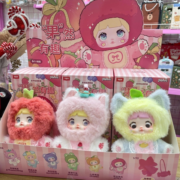Gấu bông blind box Nommi ver Trái cây