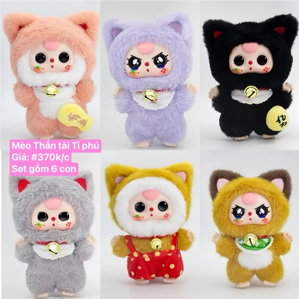 Blind box Baby Three Mèo tỷ phú Billionaire Cat