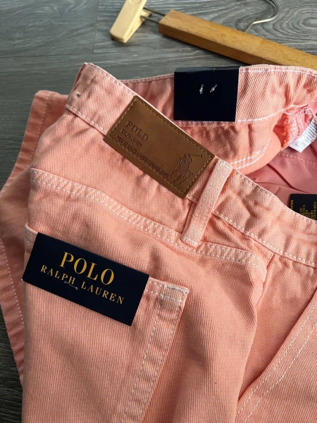 Quần sooc nữ hãng Polo Ralph Lauren màu cam