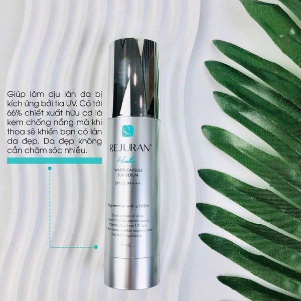 Serum Rejuran chống nắng Water Capsule Sun Serum SPF15 PA +++ 40ml