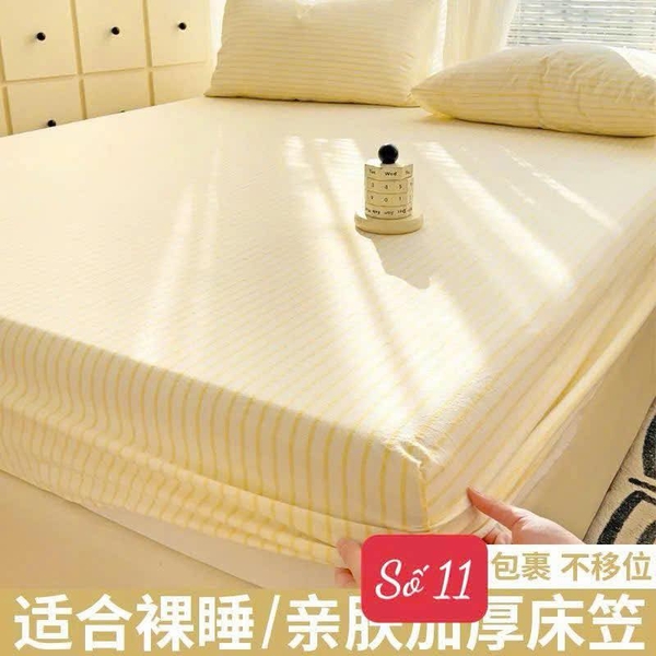 Set ga gối 1 ga + 2 vỏ gối 15 mẫu chất đũi