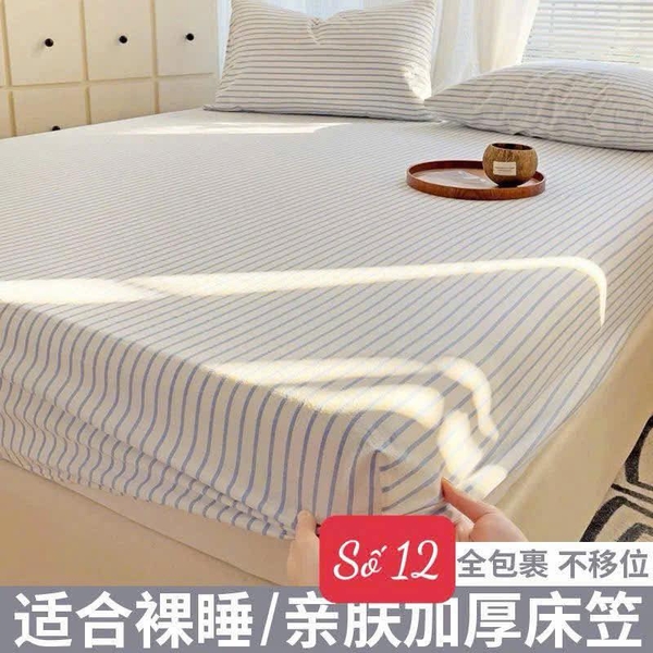Set ga gối 1 ga + 2 vỏ gối 15 mẫu chất đũi
