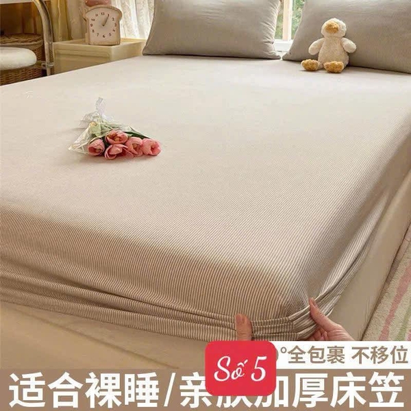 Set ga gối 1 ga + 2 vỏ gối 15 mẫu chất đũi