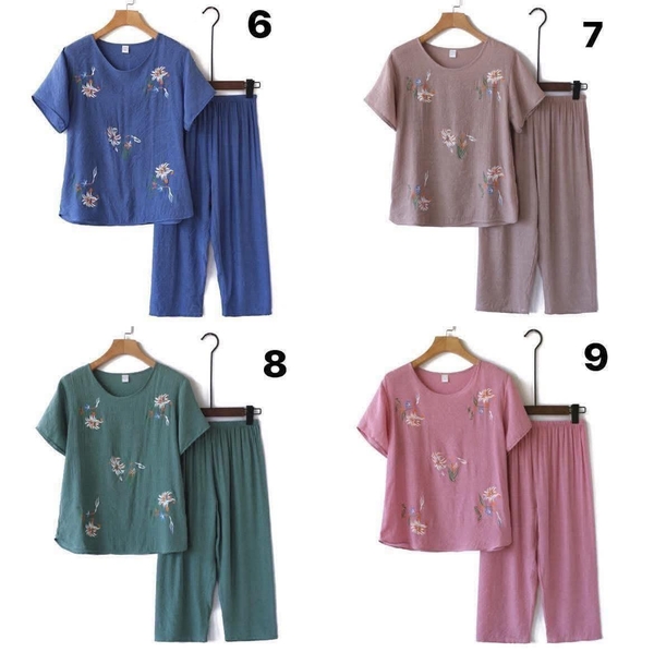Bộ đũi cộc tay cho các mẹ, các bà 10 mẫu