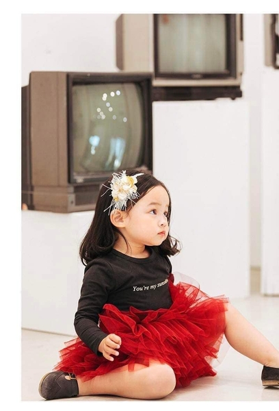 Chân váy tutu voan tầng dáng ngắn 6 màu