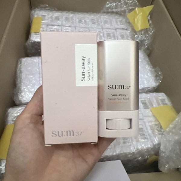 Kem chống nắng Su:m37 dạng thanh Sun-away Velvet Sun Stick SPF50+/PA++++ 18g