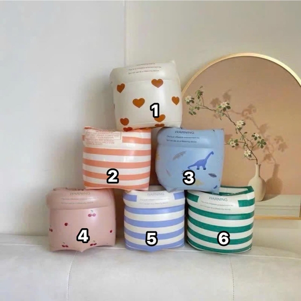 Phao đeo tay 6 mẫu cho bé