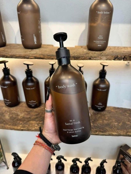 Sữa tắm body wash Hetras 1013ml Korea nhiều mùi