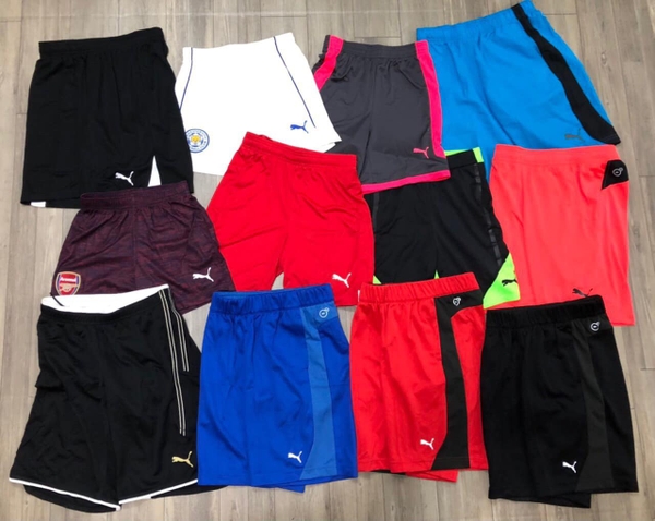 Quần short thể thao Adidas, Puma các đội tuyển bóng đá nhiều màu