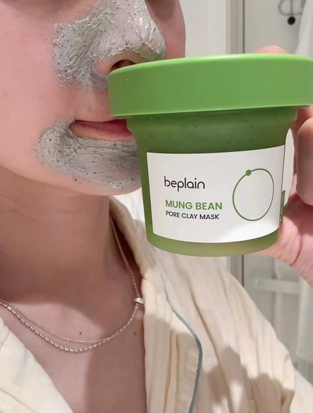 Mặt nạ đất sét đậu xanh BePlain Mung Bean Pore Clay Mask