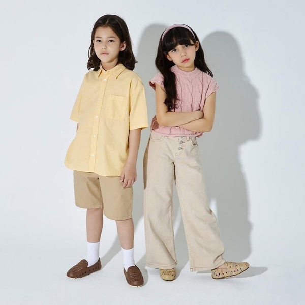 Giày nhựa Floafers kids màu trơn 10 màu full box