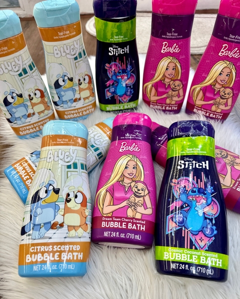 Sữa tắm Bubble Bath Barbie, Stitch