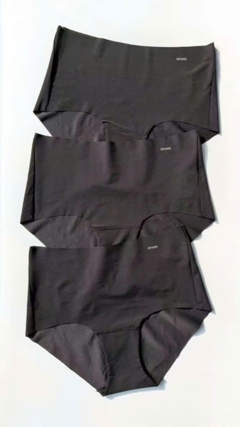Set 3 quần chip đúc su màu ĐEN Nhật OYSHO