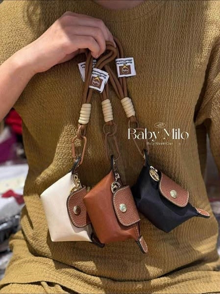 Móc khóa Long.champ mini nhiều màu