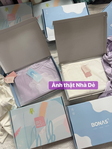 Áo chống nắng Bonas lụa băng 2 màu trắng, tím cho nữ