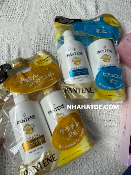 Cặp gội và xả Pantene 270ml 2 màu