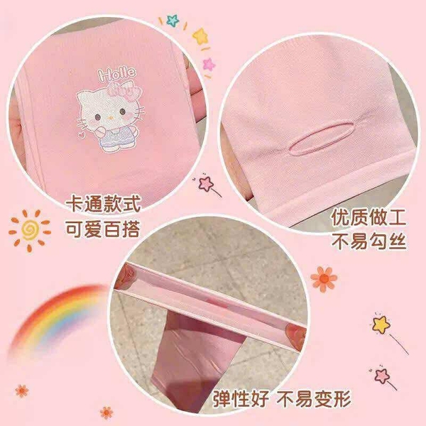 Combo 2 đôi găng tay chống nắng mẫu Kuromi, Cinnamoroll, Melody