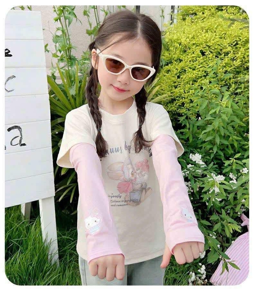 Combo 2 đôi găng tay chống nắng mẫu Kuromi, Cinnamoroll, Melody