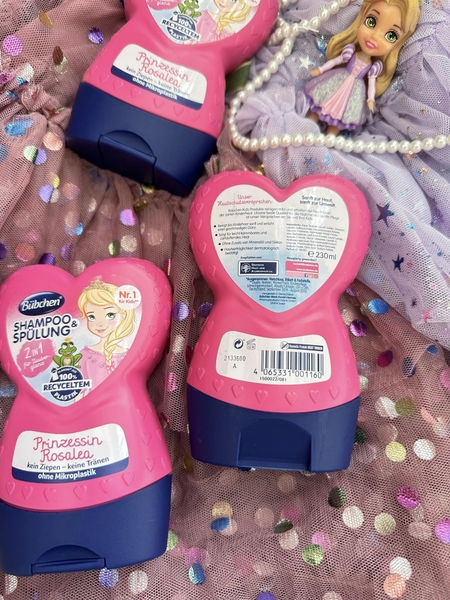 Dầu gội và xả 2in1 hãng Bubchen 230ml cho bé trai, bé gái