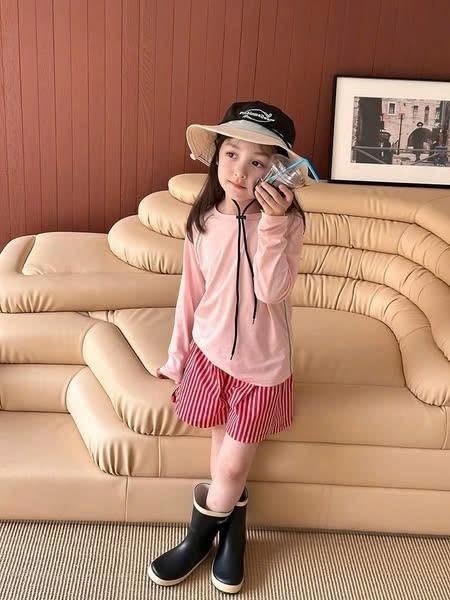 Áo cotton dài tay basic 6 màu AMBB cho bé