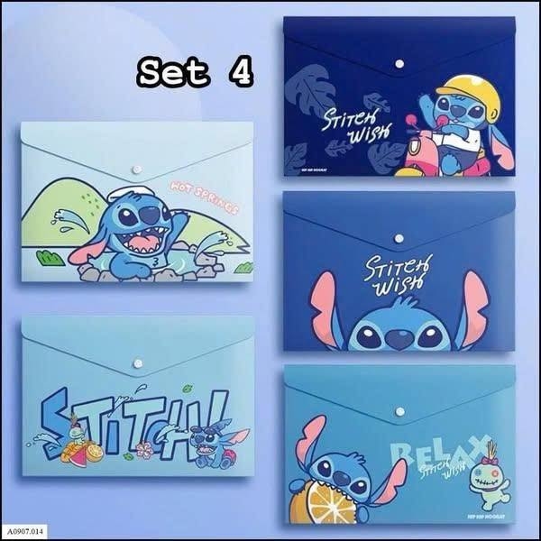 Set 5 túi đựng bài kiểm tra, hồ sơ 7 mẫu kích thước 33*23,5cm