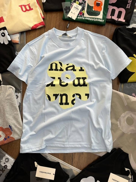Áo phông cộc tay nhiều hình xuất Hàn Marimekko cho nữ