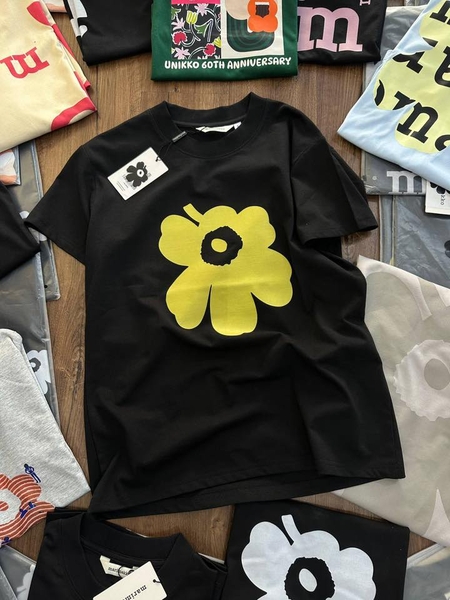 Áo phông cộc tay nhiều hình xuất Hàn Marimekko cho nữ