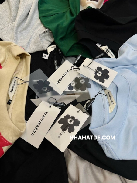 Áo phông cộc tay nhiều hình xuất Hàn Marimekko cho nữ