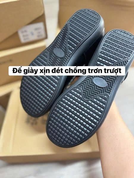 Giày búp bê M6-M10 màu đen cho bé gái