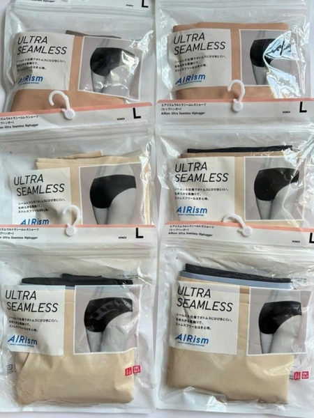 Set 5 quần chip đúc su AIRism Uniqlo Ultra Seamless