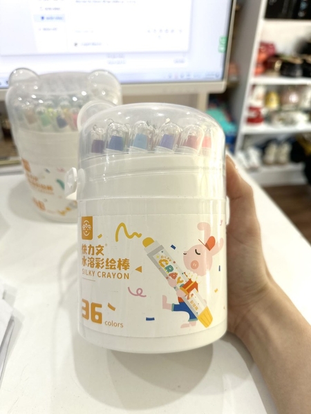 Hộp bút sáp màu Sliky Crayon 36 và 48 màu