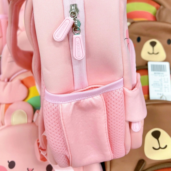 Balo mini xốp ZOYZOII thú cưng 2 màu Gấu nâu, Thỏ hồng