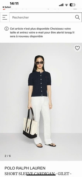 Áo len dệt kim Polo Ralph Lauren ngắn tay cài khuy 3 màu trắng, đỏ, đen