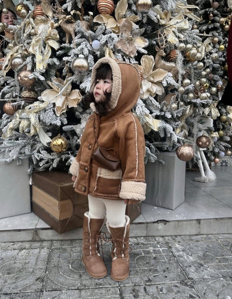 Quần tất lông xù 4 màu be, hồng, ghi, trắng