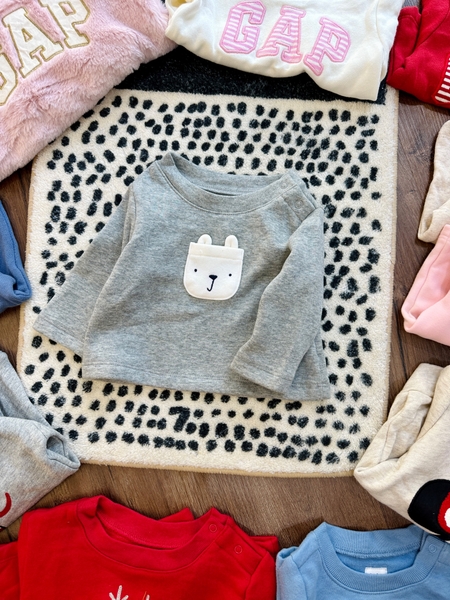 Áo Gap nỉ da cá, lót lông nhiều mẫu size nhí