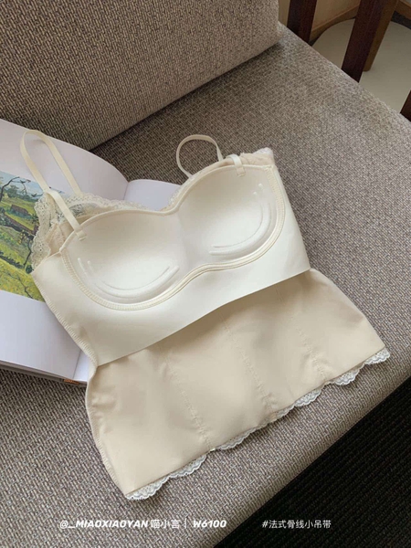 Áo bra ren kèm đệm ngực 4 màu