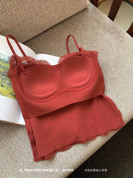 Áo bra ren kèm đệm ngực 4 màu