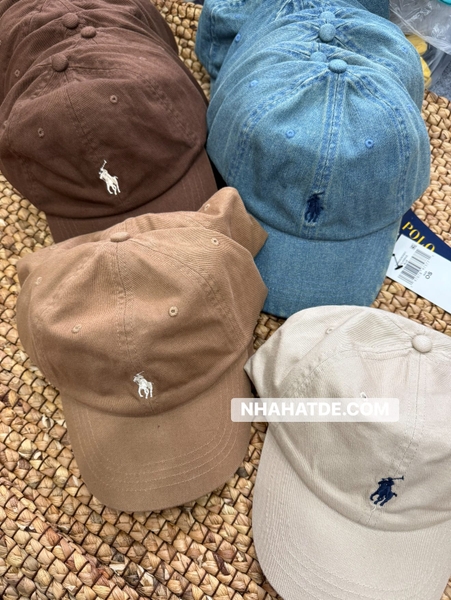 Mũ lưỡi trai Polo Ralp Lauren 9 màu