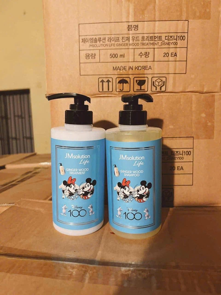 Dầu gội, dầu xả JMSolution Life phiên bản Disney 500ml