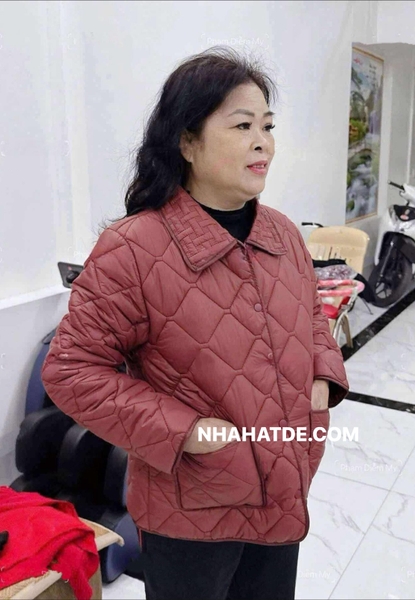 Áo khoác trần bông cho bà, cho mẹ 3 màu